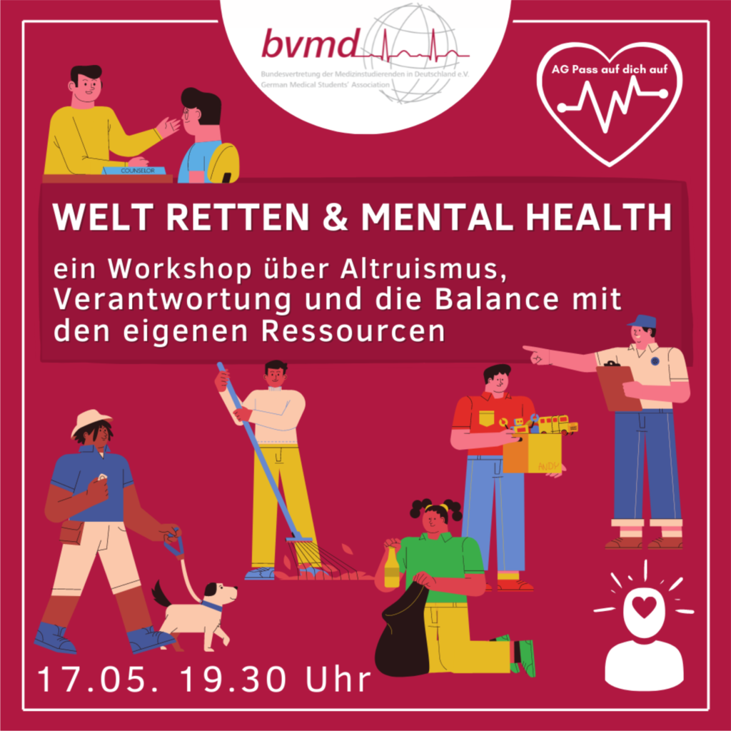 Workshop: Welt retten & mental health